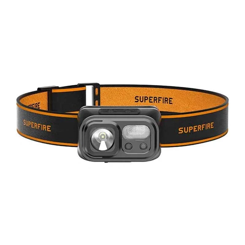 Superfire HL23-X 300 Lumen USB-C Επαναφορτιζόμενος φακός κεφαλής LED