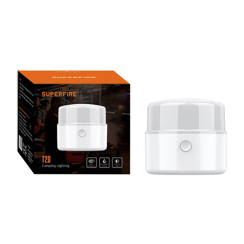 Superfire T20 Φακός Camping 180lm USB