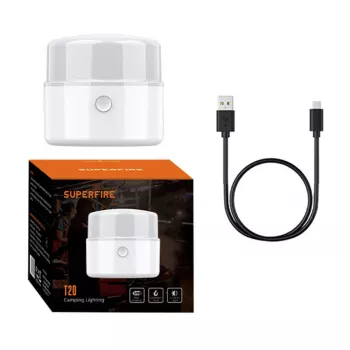 Superfire T20 Φακός Camping 180lm USB
