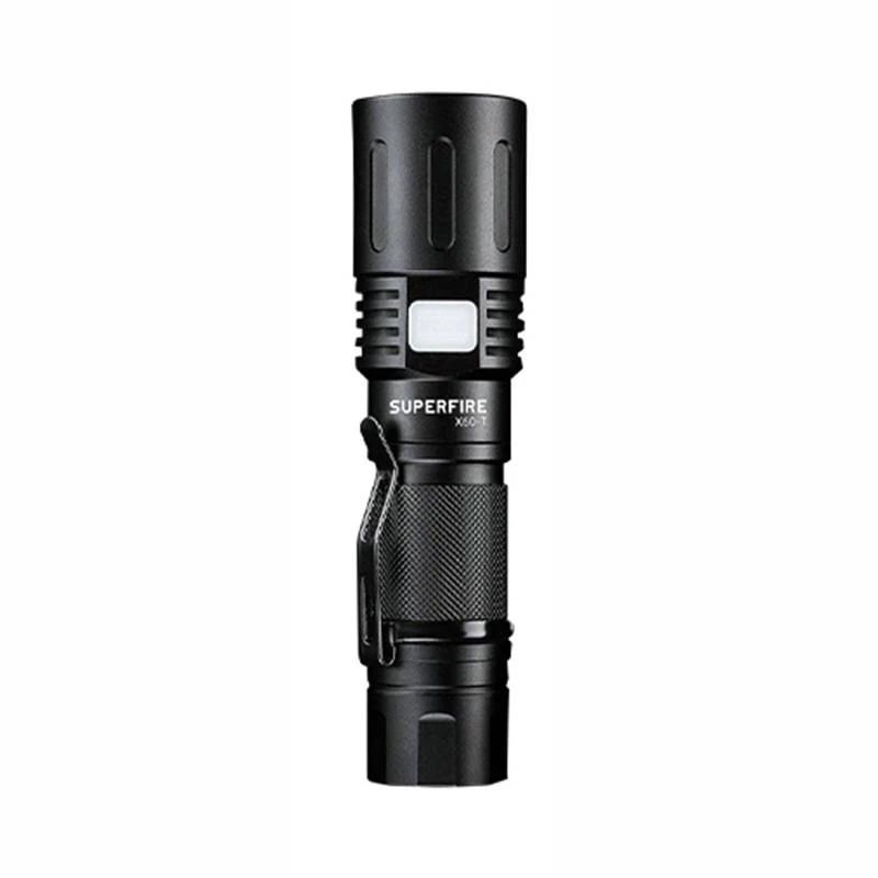 Superfire X60-T Φακός 1500 Lumen USB Type-C Επαναφορτιζόμενος