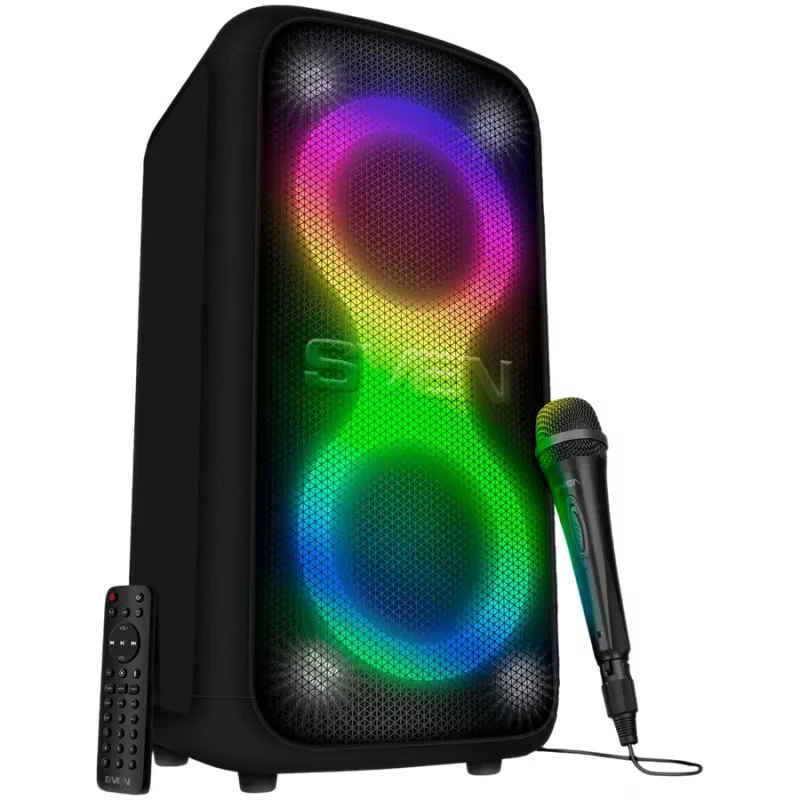 SVEN PS-960 2.0 Φορητό Ηχείο Bluetooth 160W TWS FM USB LED Μαύρο