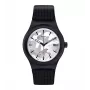 SWATCH New Gent SUTB407 Αυτόματο Ρολόι 42mm Μαύρο Βιοπλαστικό Σιλικόνη
