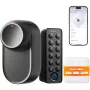 SwitchBot Ultra Touch Bundle, Έξυπνη Κλειδαριά με Hub Mini Matter, Keypad και Κάρτα, Λευκό