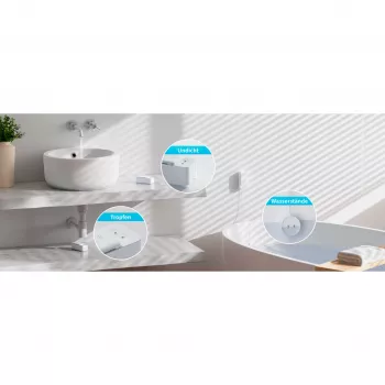 SwitchBot Wi-Fi Ανιχνευτής Διαρροής Νερού με Καλώδιο Αισθητήρα