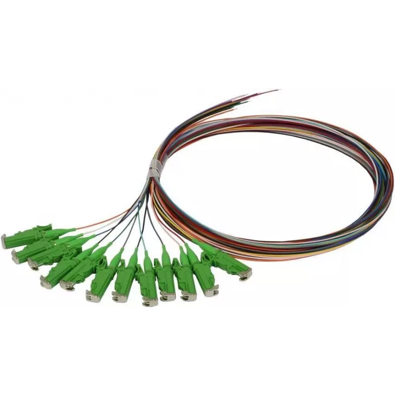 SYNERGY21 S215560 σετ καλωδίων patch οπτικών ινών 2 m OS2 E-2000 (LSH) πολύχρωμο συσκευασία 12 τεμ.