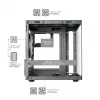 TACENS MARS MC-CUBE κουτί Micro-ATX, μαύρο, Tempered Glass, ARGB, USB-C