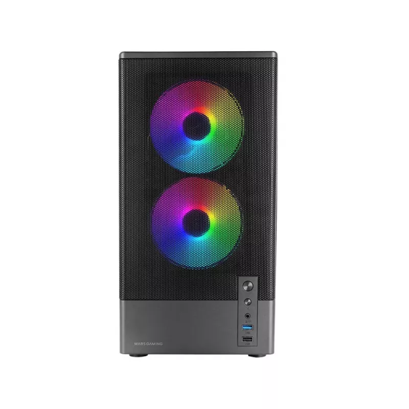 TACENS MARS MC-ONYX 3xARGB mATX Tower Κουτί Μαύρο