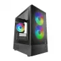 TACENS MARS MC-ONYX 3xARGB mATX Tower Κουτί Μαύρο