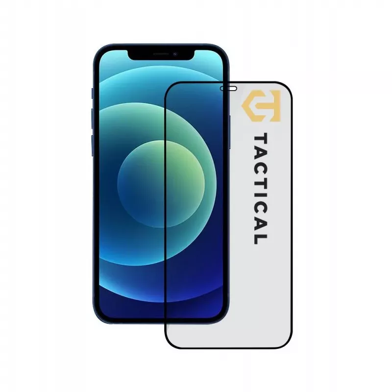 Tactical Glass Shield 5D για Apple iPhone 12 Pro/12 Pro μαύρο