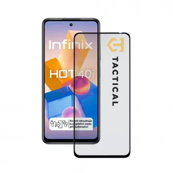 Tactical Glass Shield 5D για Infinix Hot 40i Μαύρο