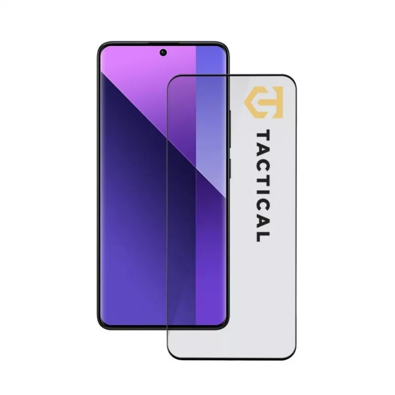 Tactical Glass Shield 5D για Xiaomi Redmi Note 13 Pro+ 5G μαύρο