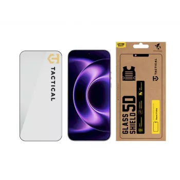 Tactical Glass Shield 5D Μεμβράνη Προστασίας Οθόνης για Xiaomi 17 Ultra - Μαύρο