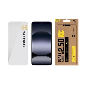 Tactical Glass Shield Privacy Stealth 5D Μεμβράνη Προστασίας Οθόνης για Xiaomi 17T Pro, Μαύρο