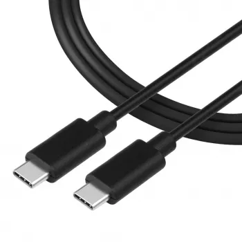 Tactical Smooth Thread Καλώδιο USB-C/USB-C 1m Μαύρο