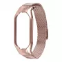 Tactical Xiaomi Loop Magnetic Steel Band Mi Band 7 Ροζ