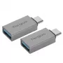Targus USB-C Kit Προσαρμογέων ACA979GL, USB 3.2 Gen 1, Ασημί