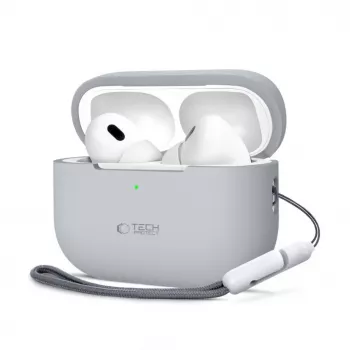 Tech-Protect Apple AirPods Pro 1 / 2 Θήκη Σιλικόνης Γκρι