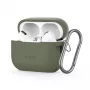 Tech-Protect Apple AirPods Pro 1 / 2 Silicone Hook Case πράσινο