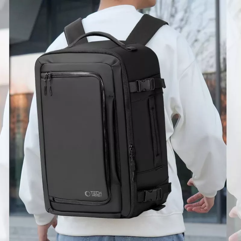 Tech-Protect Defender S50 Σακίδιο για Ryanair & Wizzair, 20L Laptop - Μαύρο