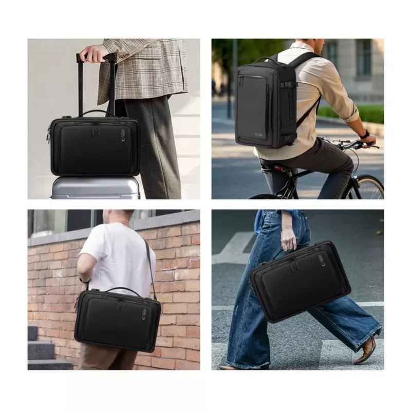 Tech-Protect Defender S50 Σακίδιο για Ryanair & Wizzair, 20L Laptop - Μαύρο