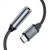 Tech-Protect Αντάπτορας Ήχου USB-C σε 3,5 mm Mini Jack (Υποδοχή) - Μαύρος