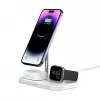Μαγνητικός ασύρματος φορτιστής 3 σε 1 MagSafe Tech-Protect A22 QI15W, λευκό