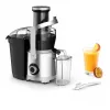 Tefal ZE660D10 Φυγοκεντρικός αποχυμωτής 800 W Μαύρο/Ασημί