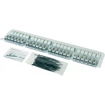 Telegärtner AMJ-Modul K Cat.6a Keystone Jack, T568A, θωρακισμένο, συσκευασία 24 τεμ.