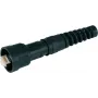 Telegärtner STX V1 Σετ βυσμάτων RJ45, πλαστική έκδοση 1, ευθύ, 8P8C, θωρακισμένο, μαύρο, 1 τεμ.