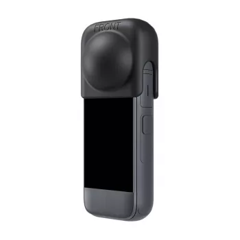 TELESIN Προστασία φακού σιλικόνης για Insta360 X4 - Μαύρο