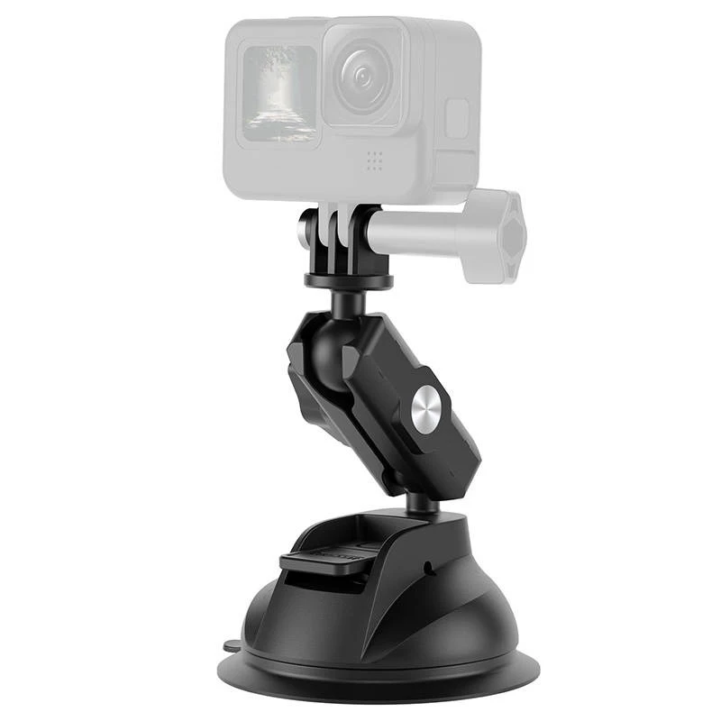TELESIN Universal Βάση με βεντούζα με θήκη κινητού και βάση action camera TE-SUC-012