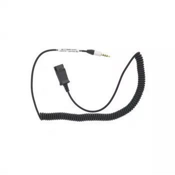 Tellur Καλώδιο προσαρμογέα QD σε jack 3,5 mm 4 ακίδων 2,95 m Μαύρο