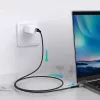 Tellur Καλώδιο Type-C σε Type-C 3A PD60W 2m Νάιλον Μαύρο