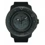 TENDENCE Gulliver Round ανδρικό ρολόι Quartz 50mm μαύρο λουράκι σιλικόνης