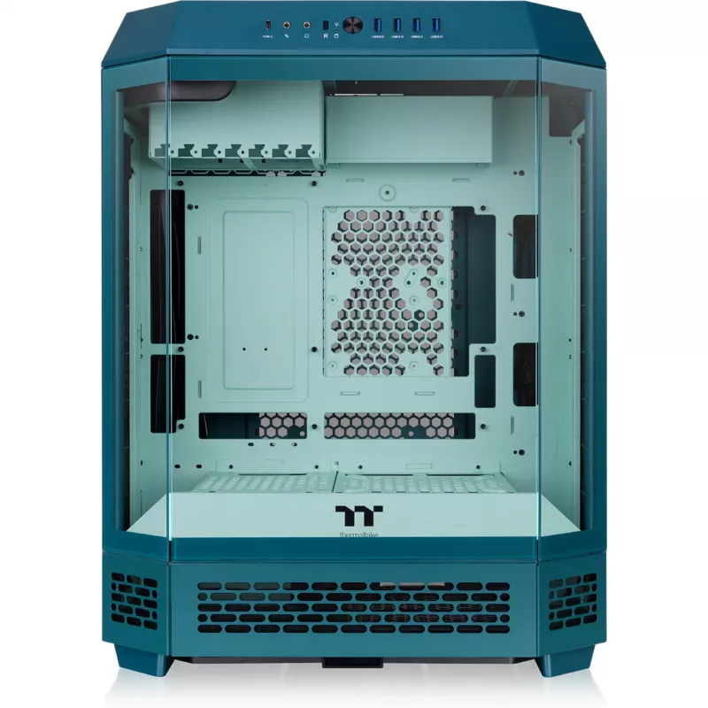 Thermaltake The Tower 600 Transformative Teal Full Tower Κουτί, 3x Γυαλί Tempered, E-ATX, USB-C