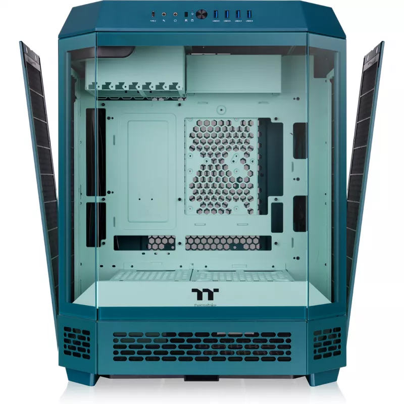 Thermaltake The Tower 600 Transformative Teal Full Tower Κουτί, 3x Γυαλί Tempered, E-ATX, USB-C