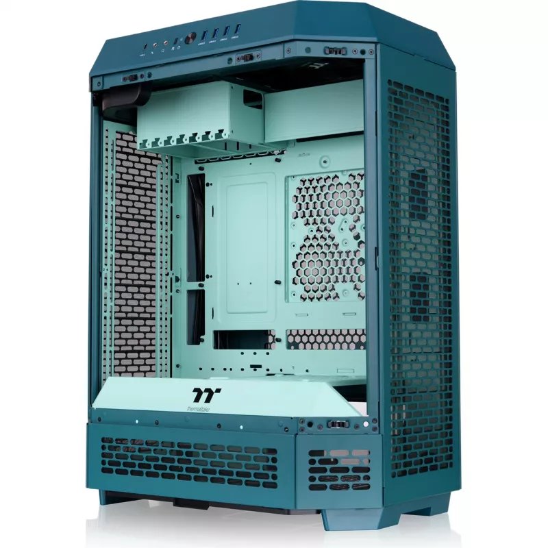 Thermaltake The Tower 600 Transformative Teal Full Tower Κουτί, 3x Γυαλί Tempered, E-ATX, USB-C