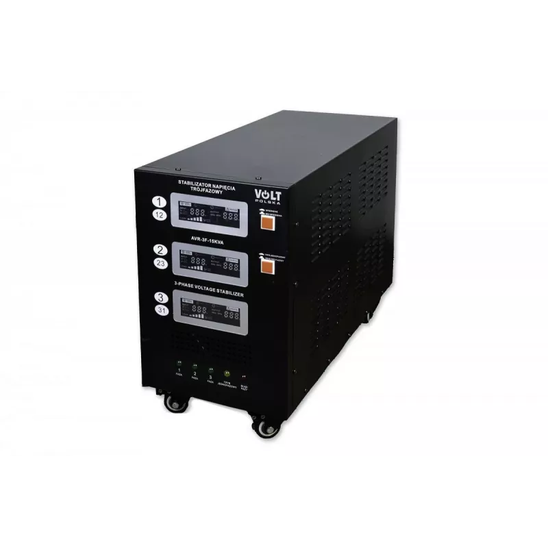 Τριφασικός σταθεροποιητής τάσης Volt Polska AVR PRO 15000 3% SERVO 3-F