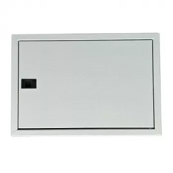 TIBOX AS116 Επίτοιχος πίνακας διανομής 440x300x115mm, 16 μονάδες, διαφανής πόρτα, εσωτερικός χώρος