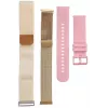 Titmo Loop I-110 Gold Smartband με ΗΚΓ, HRV, ΚΣ, ΑΠ, SpO2, IP68, Bluetooth