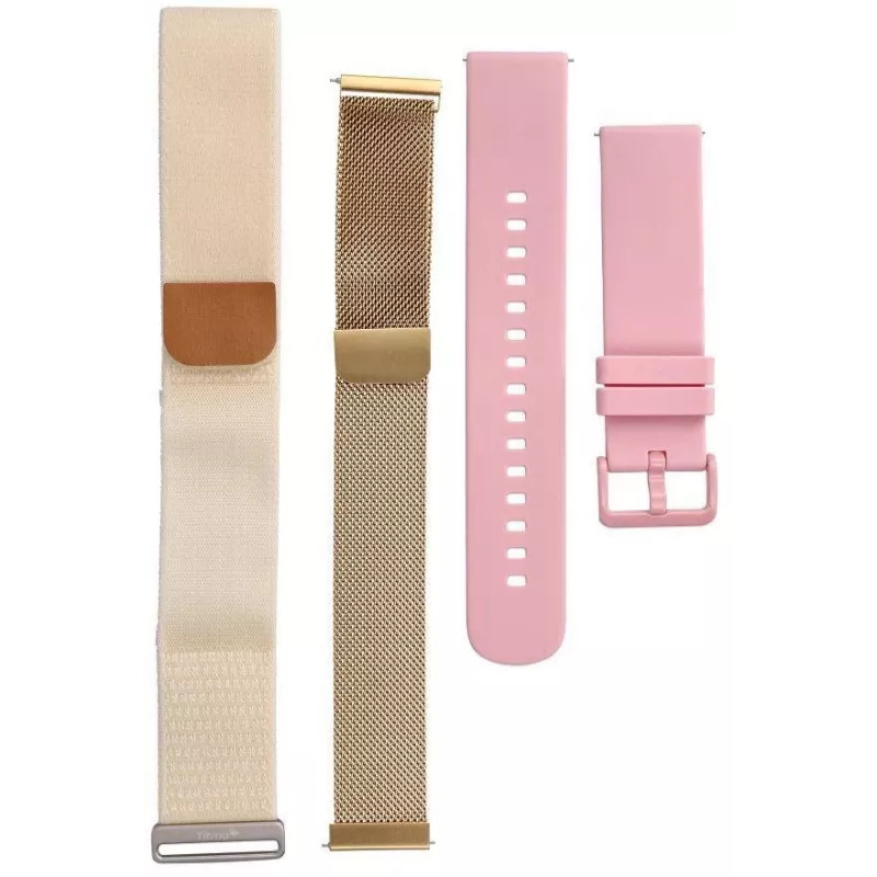 Titmo Loop I-110 Gold Smartband με ΗΚΓ, HRV, ΚΣ, ΑΠ, SpO2, IP68, Bluetooth
