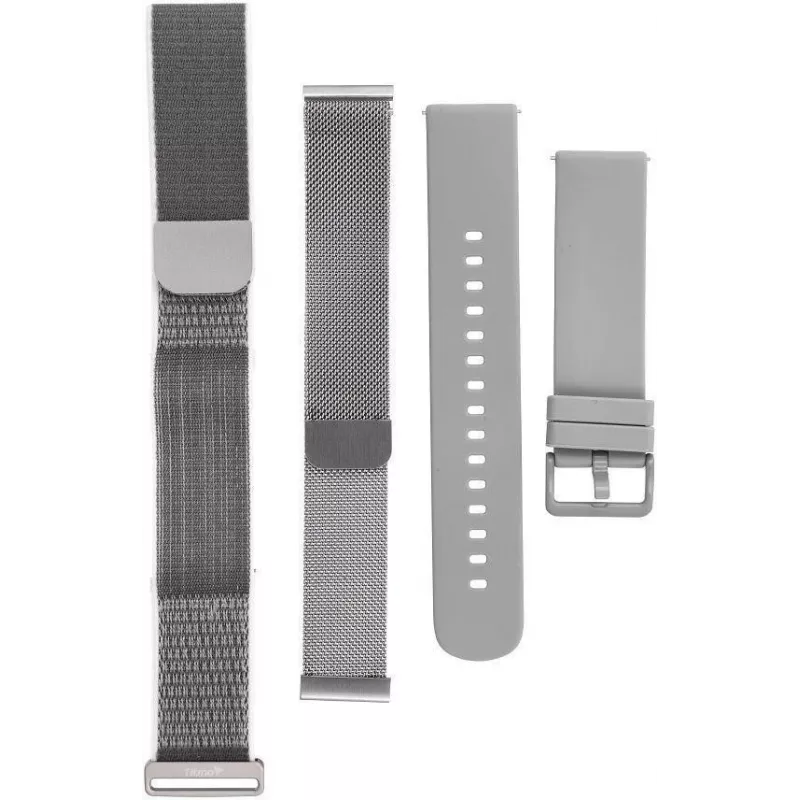 Titmo Loop I-110 Ασημί Smartband με EKG, HRV, HF, BD, SpO2, IP68