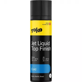 Toko Jet Liquid Cold Ski Κερί 70ml - Υγρό Κερί Υψηλής Απόδοσης για Κρύο Χιόνι