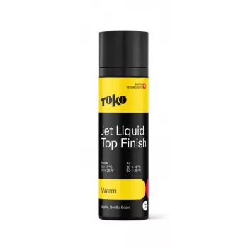 Toko Jet Liquid Warm 70ml υγρό κερί σκι υψηλής περιεκτικότητας σε φθοράνθρακα