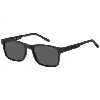 Tommy Hilfiger ανδρικό TH2089S003M9 ορθογώνια πολωμένα γυαλιά ηλίου - ματ μαύρο