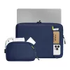 TOMTOC Defender-A13 Θήκη laptop + 14 Θήκη σετ (Navy Blue)