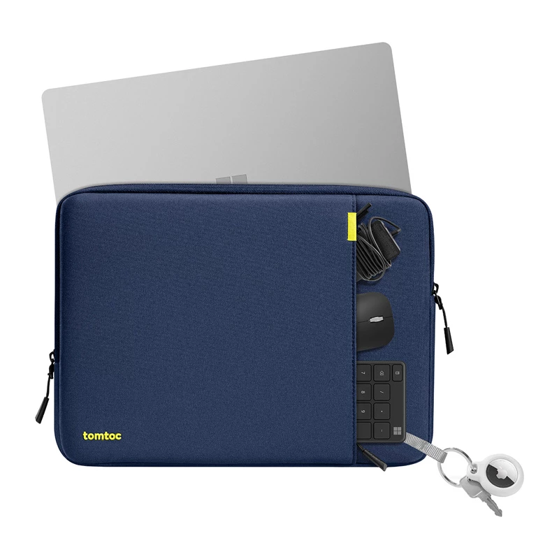 TOMTOC Defender-A13 Θήκη laptop + 14 Θήκη σετ (Navy Blue)