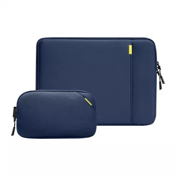 TOMTOC Defender-A13 Θήκη laptop + 14 Θήκη σετ (Navy Blue)