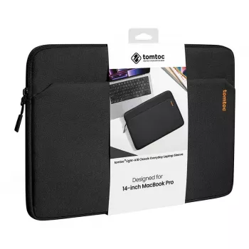 Tomtoc Light-A18 14 ιντσών Θήκη laptop (Μαύρο)