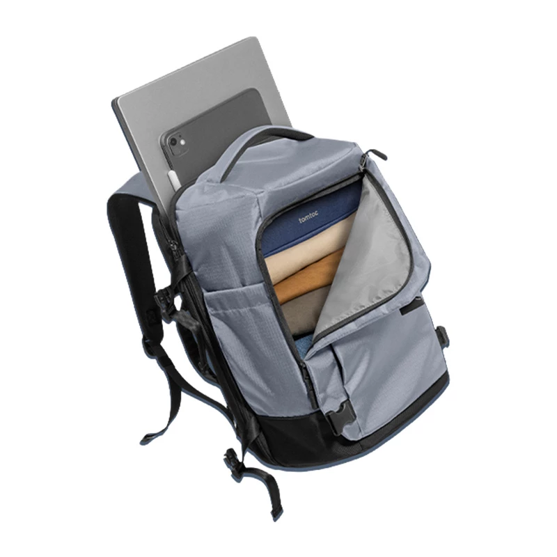 TOMTOC Navigator-T66 Liteway Σακίδιο Ταξιδιού 28L (Ανοιχτό Γκρι)